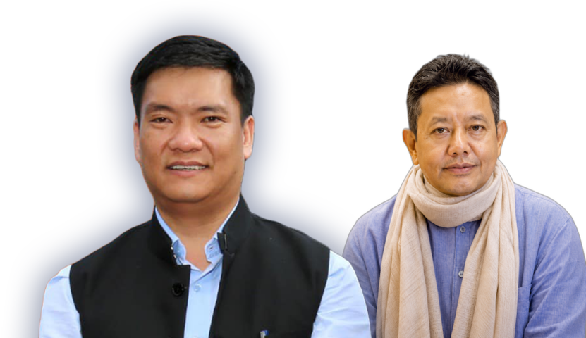 Shri Pema Khandu, Hon'ble Chief Minister, and Shri PD Sona, Hon'ble Rural Works Department Minister, Arunachal Pradesh